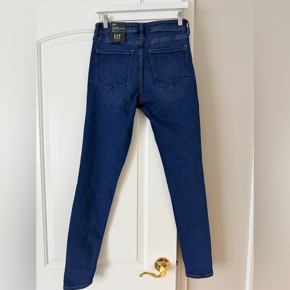 GAP Dark Blue High Rise Universal Leggings - Picture 5 of 5